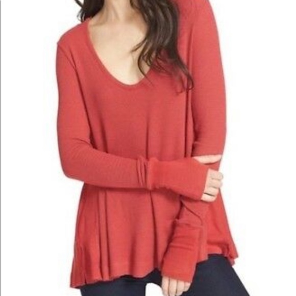 Free People Tops Malibu Thermal Top Poshmark